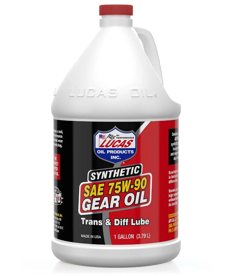 Lucas Synthetic SAE 75W-90 Gear Oil Gallon Bottle