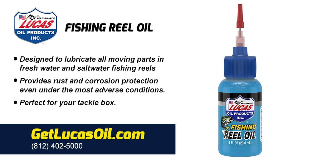 Lucas Fishing Reel Oil, Problem Solvers & Utility Lubricants
